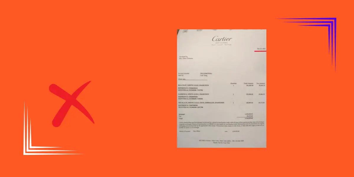 Ложь, что Елена Зеленская потратила более 1 миллиона долларов в магазине Cartier