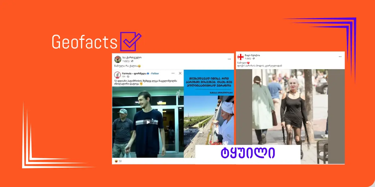 სოციალურ ქსელში ნანუკა ჟორჟოლიანთან დაკავშირებით დეზინფორმაციული შინაარსის  პოსტები ვრცელდება