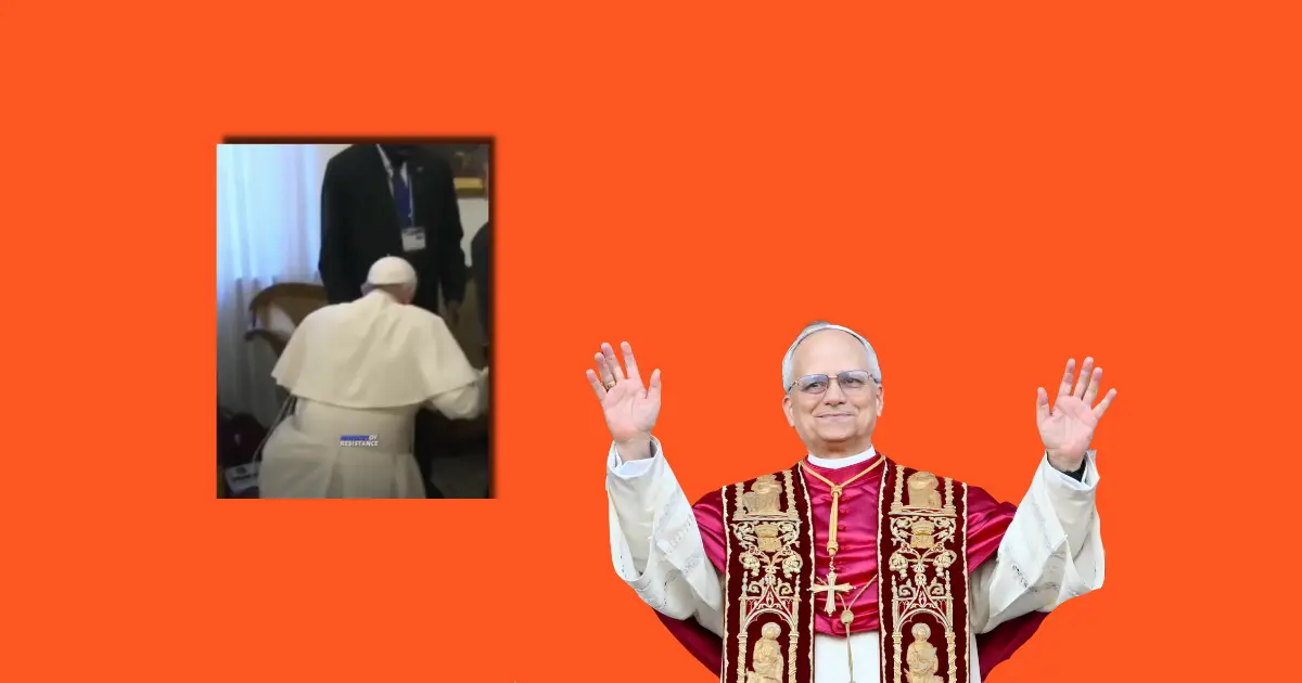 რა ვიცით ვიდეოს შესახებ, რომელშიც რომის პაპი იჩოქებს?